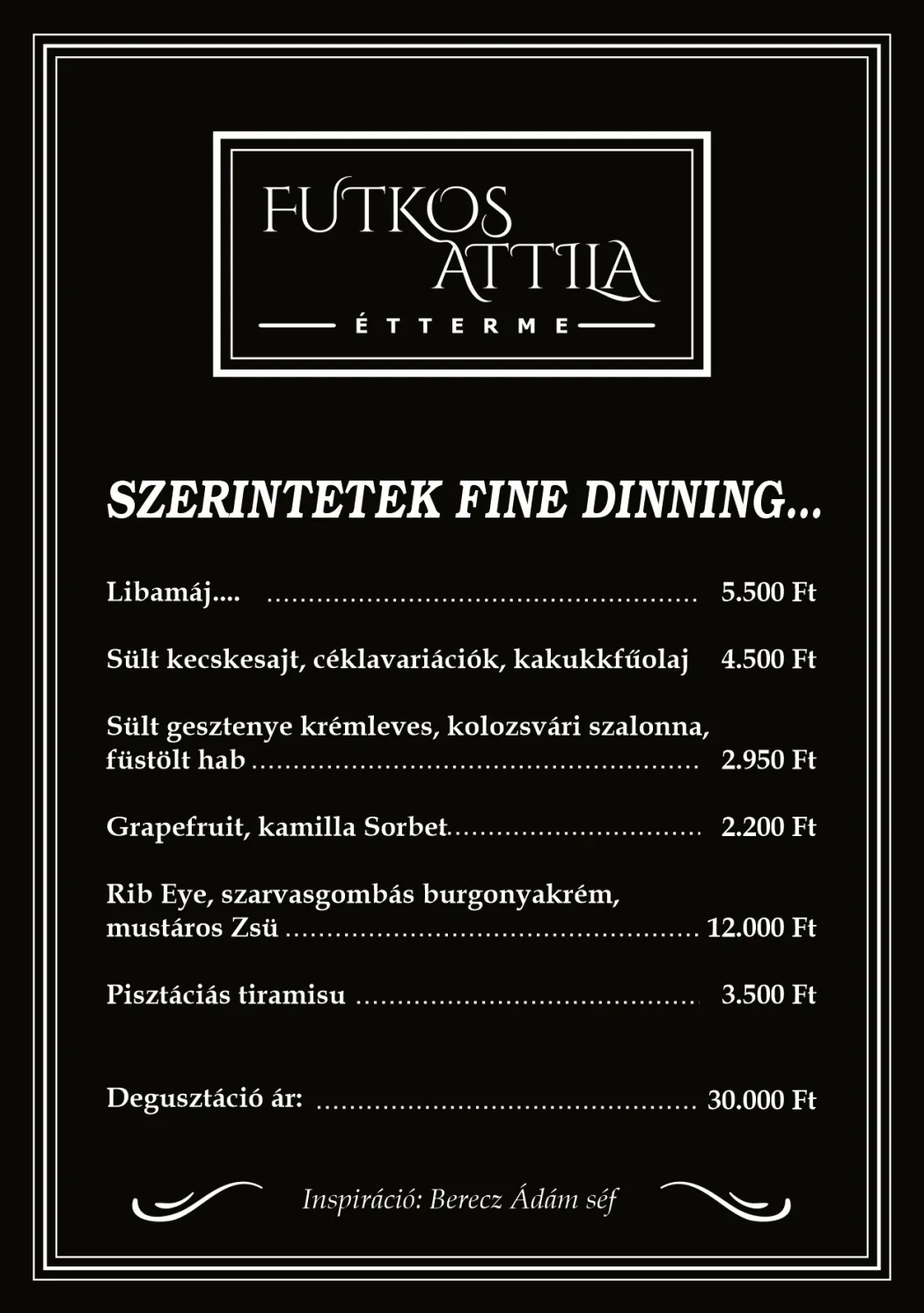2025futkos attila etterme etlap 2